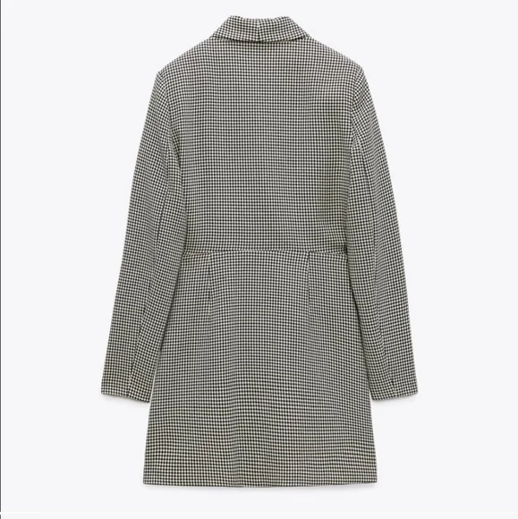 Zara * Bloggers Favorite houndstooth blazer dress - Picture 15 of 16